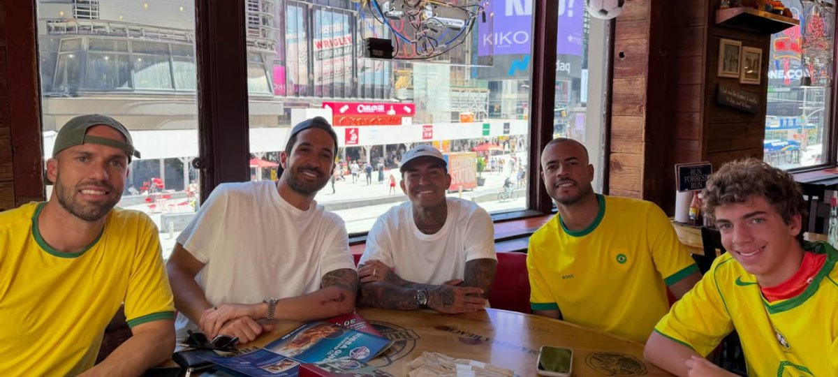 Dudu do Atlético revê ex-Palmeirenses nos EUA antes de Brasil - Imagem do artigo