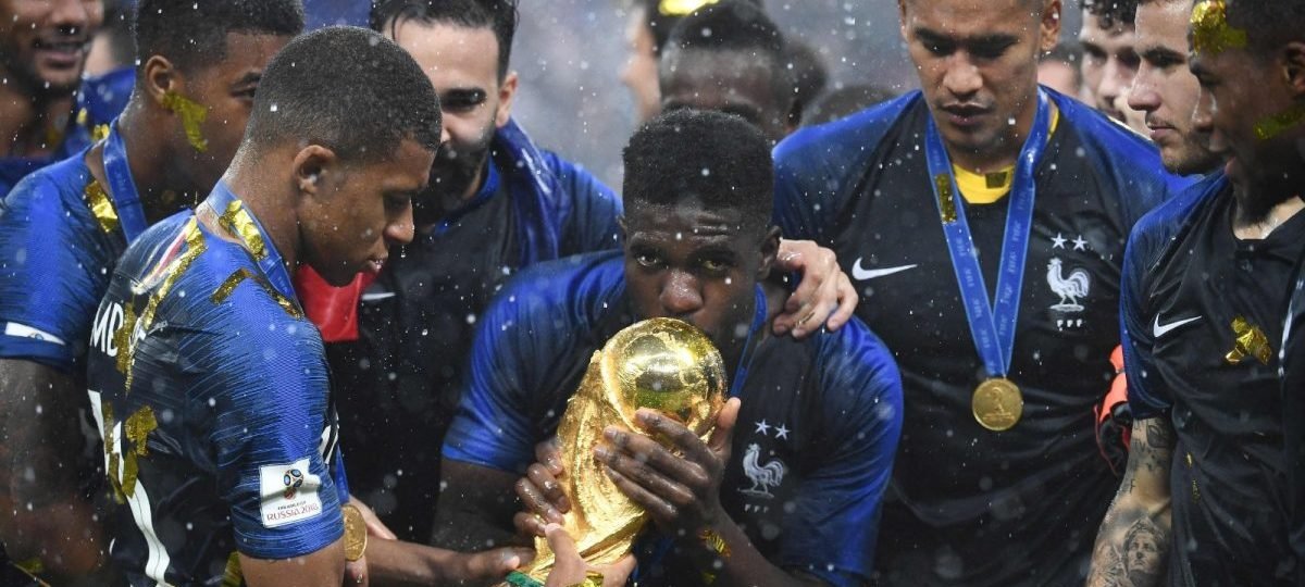 Samuel Umtiti exalta Atlético com bandeira no GP de Mônaco - Imagem do artigo