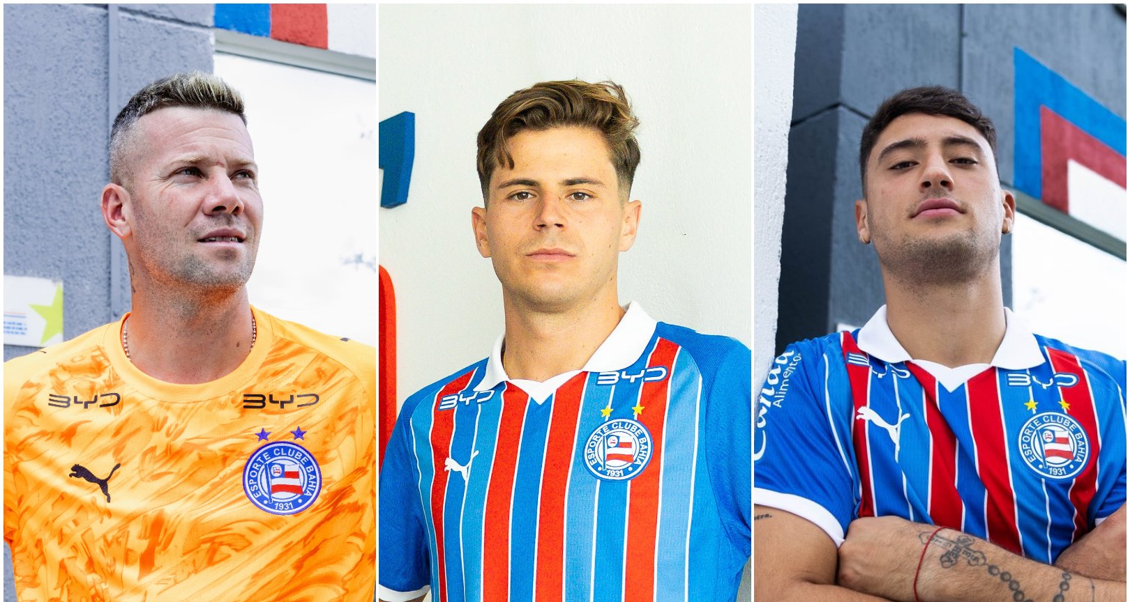 Bahia contrata três jogadores e reforça elenco para 2027 - Imagem do artigo