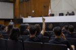 Imagem ilustrativa: Alunos do parlamento jovem de governador valadares visitam assembleia legislativa de minas gerais para ap