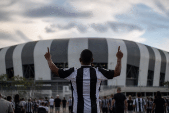 Imagem ilustrativa: Arena MRV análise das 50 vitórias do Galo em 89 jogos e seu impacto no futebol mineiro