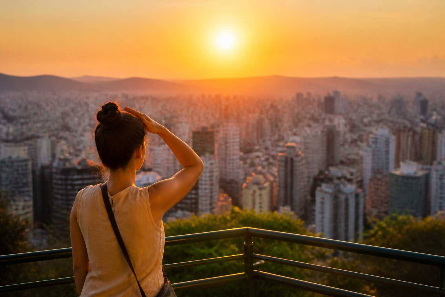 Imagem ilustrativa: Belo Horizonte enfrenta alerta de onda de calor intensa até o início de setembro