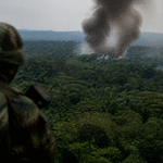 Imagem ilustrativa: Bombardeio na Colômbia elimina 20 guerrilheiros em ação do novo governo