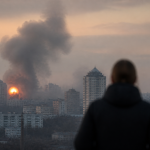 Imagem ilustrativa: Bombardeios russos em Kiev deixam 16 mortos e intensificam tensão na Ucrânia