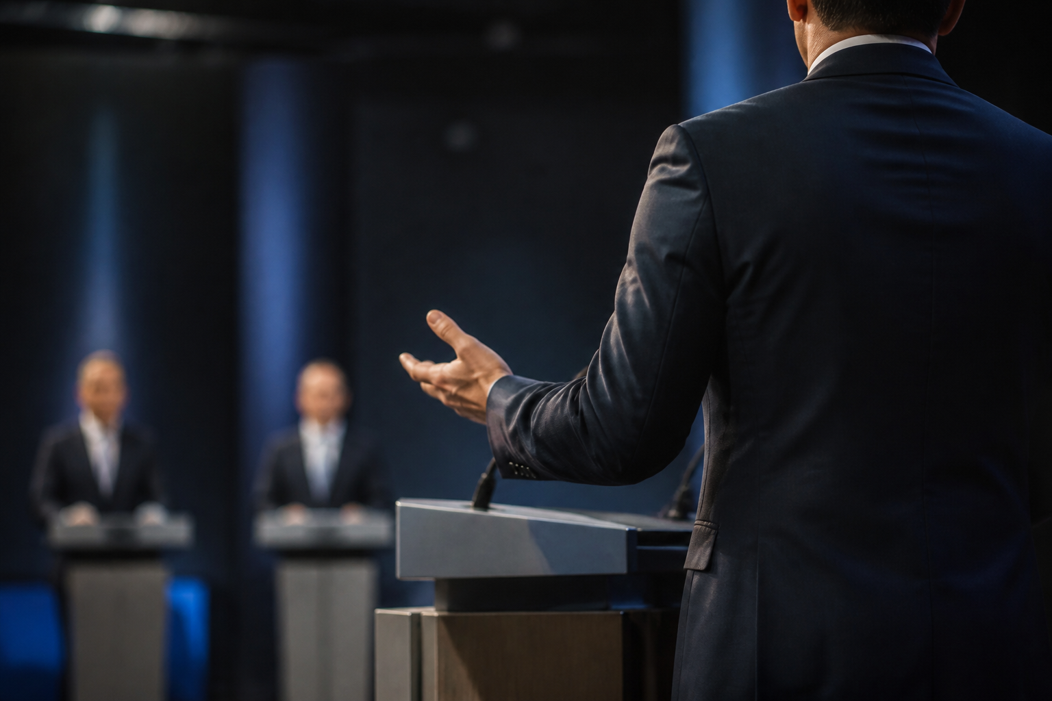 Imagem ilustrativa: Candidatos trocam acusações e alinham estratégias no primeiro debate pelo governo de Minas Gerais