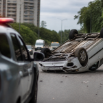 Imagem ilustrativa: Carro capota em Belo Horizonte passageiros e motorista apresentavam sinais de embriaguez diz polícia