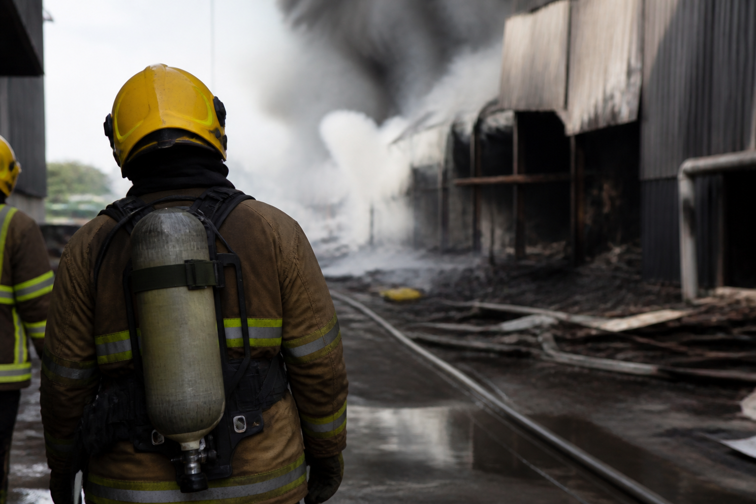 Imagem ilustrativa: Combate ao incêndio em galpão no bairro Rio Branco em BH ultrapassa 30 horas