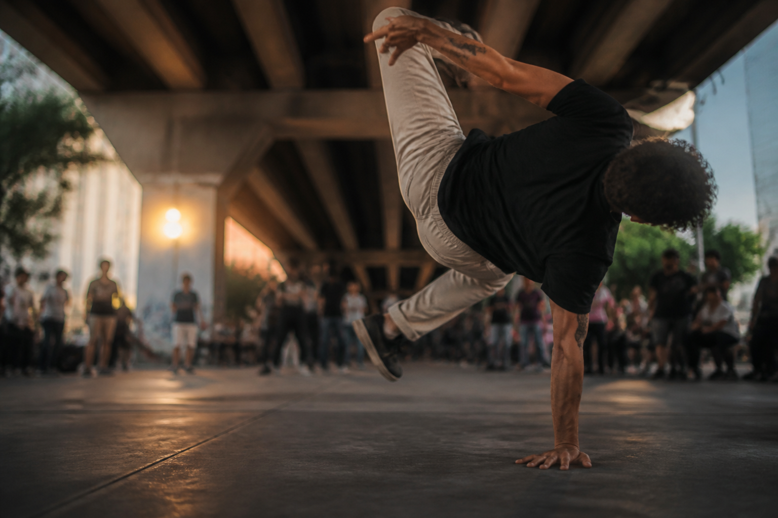 Imagem ilustrativa: Danças urbanas movimentam viaduto Santa Tereza durante a Virada Cultural 2026