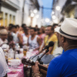 Imagem ilustrativa: Depois da chuva roda de samba na rua da Bahia anima público na Virada Cultural