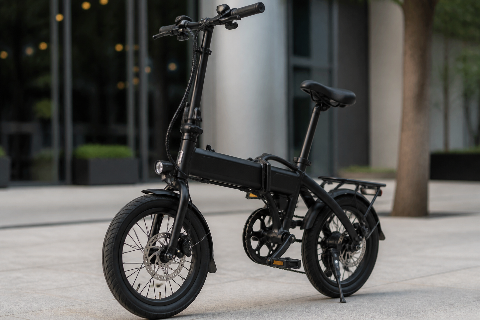 Imagem ilustrativa: E-bike dobrável por R 5 mil traz motor potente e rastreamento integrado