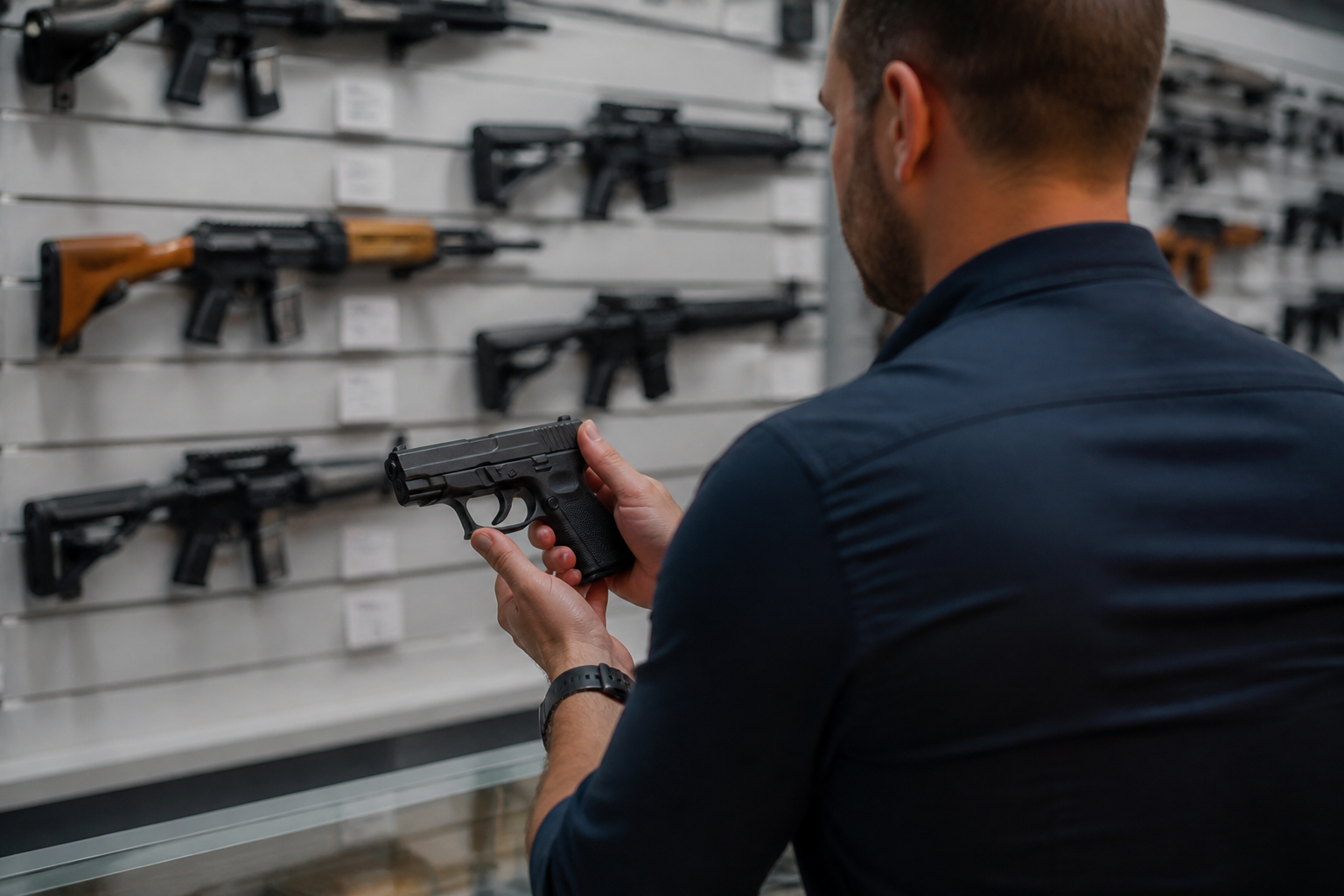 Imagem ilustrativa: Eduardo Bolsonaro compara regras de compra de armas no Texas e no Brasil