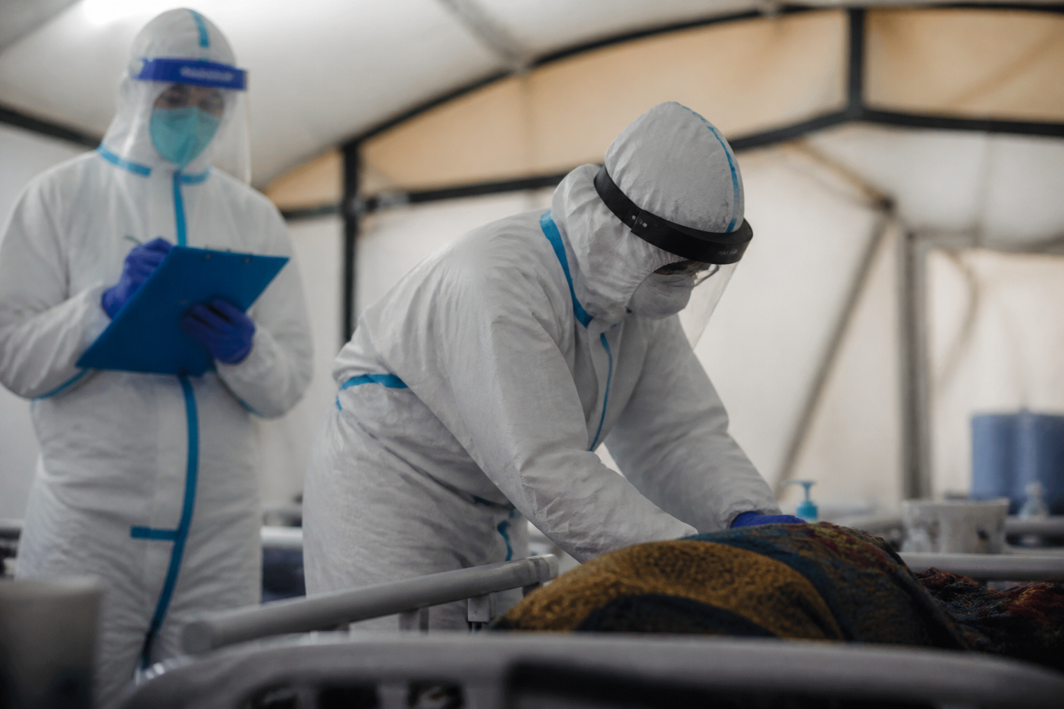 Imagem ilustrativa: Epidemia de ebola na RD Congo alcança recorde de mortes e preocupa autoridades