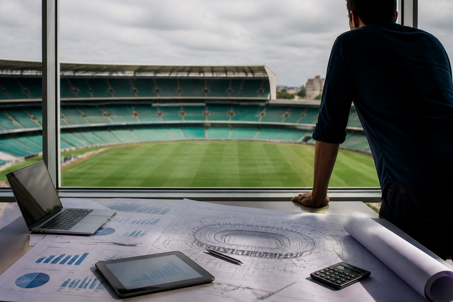 Imagem ilustrativa: Estádio europeu em crise financeira serviu de modelo para reforma do Independência em Belo Horizonte