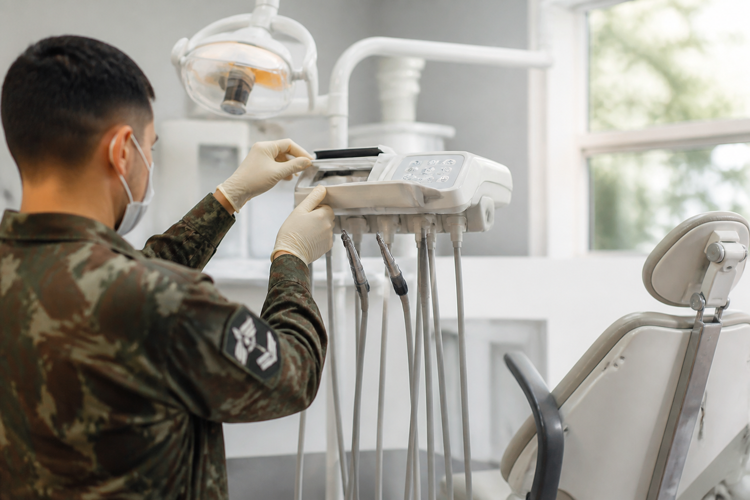 Imagem ilustrativa: Exército prorroga manutenção de equipamentos odontológicos em Belo Horizonte para garantir atendimento co