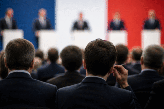 Imagem ilustrativa: França realiza primeiro debate presidencial focado em economia e dívida pública