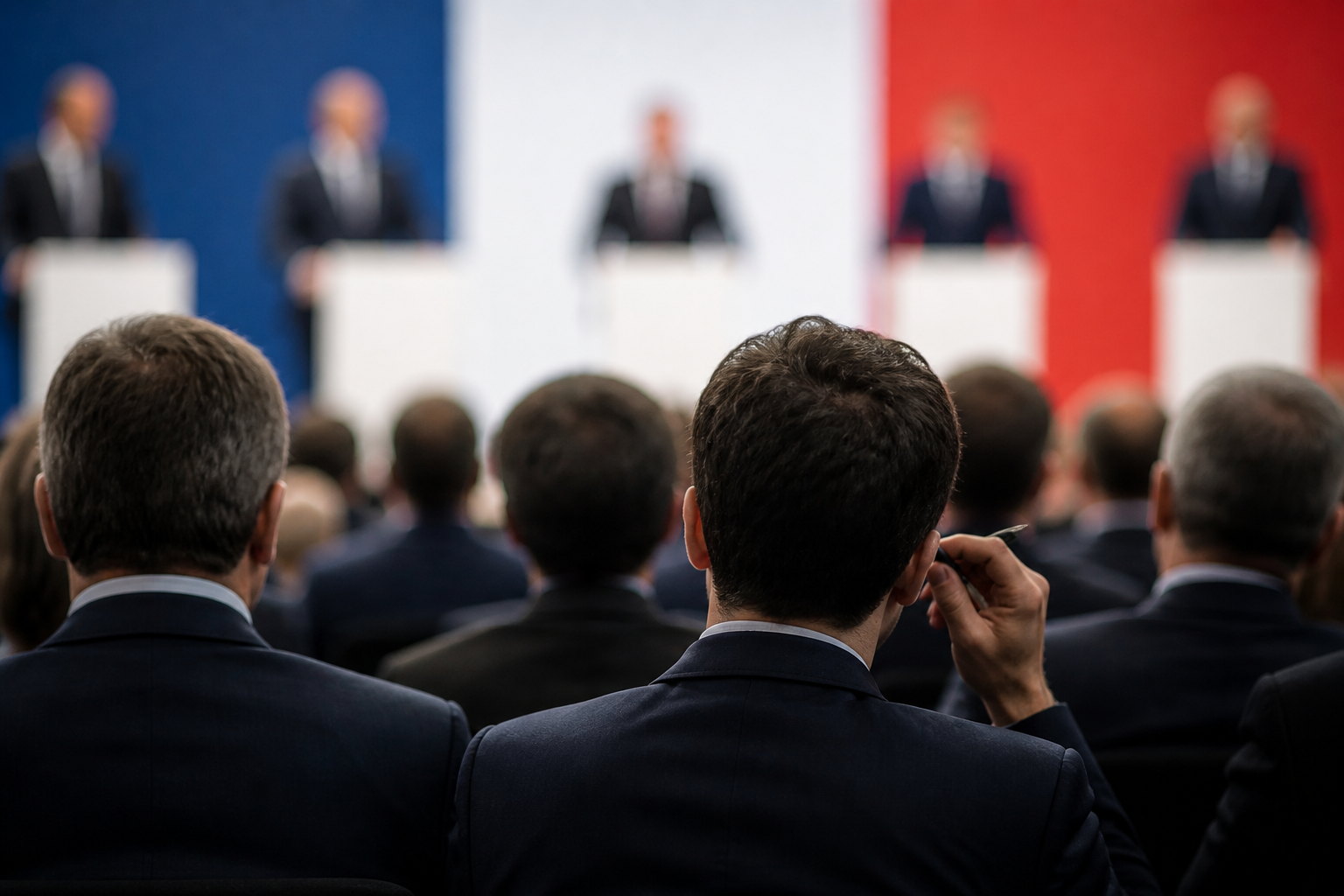 Imagem ilustrativa: França realiza primeiro debate presidencial focado em economia e dívida pública