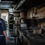Imagem ilustrativa: Funcionária sofre queimadura em incêndio em lanchonete de BH entenda o ocorrido e os riscos