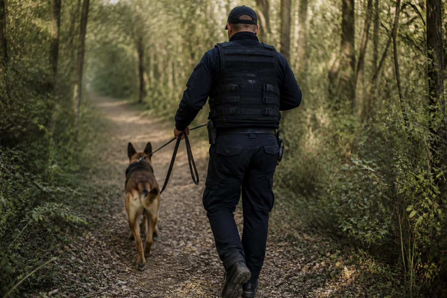 Imagem ilustrativa: Idosos desaparecidos resgate emocionante de idosa de 95 anos com apoio de cães farejadores