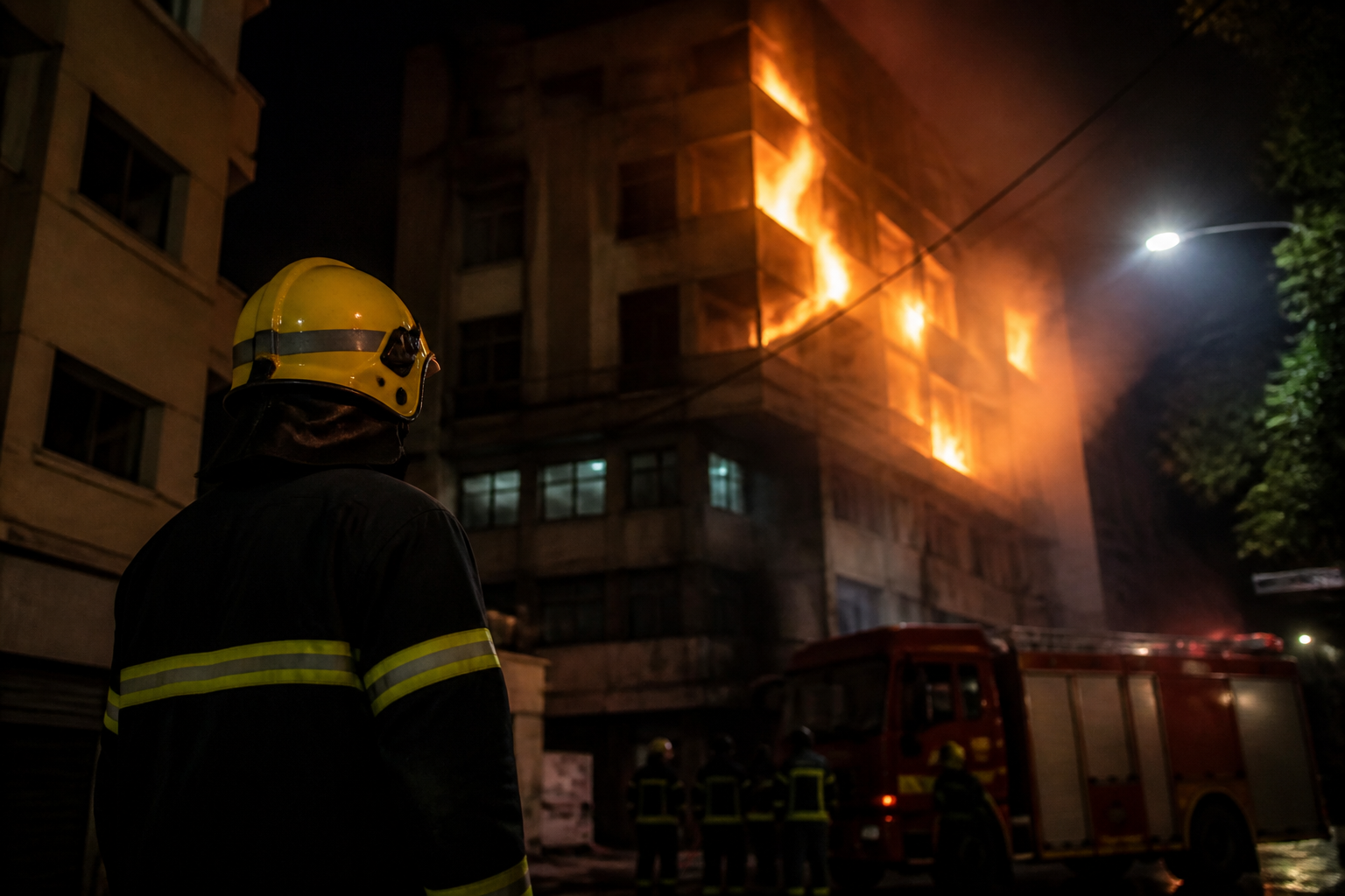 Imagem ilustrativa: Incêndio em hotel de Calcutá provoca nove mortes e levanta alerta sobre segurança