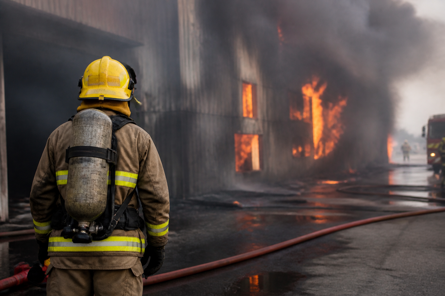 Imagem ilustrativa: Incêndios em bh mobilizam bombeiros e colocam casas e empresas em risco