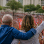 Imagem ilustrativa: Luciana Oliveira participa de ato político ao lado de Lula em Belo Horizonte