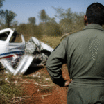 Imagem ilustrativa: Momento da queda de monomotor em Minas Gerais chama atenção para segurança aérea regional
