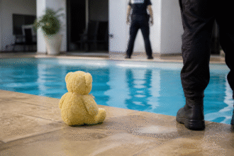 Imagem ilustrativa: Morte de criança de 9 anos encontrada desacordada em piscina em mg está sob investigação da polícia civil