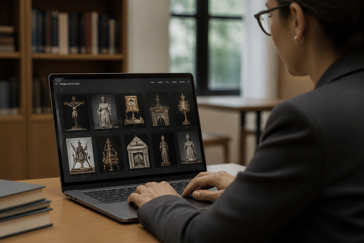 Imagem ilustrativa: MPMG disponibiliza coleção digital de bens culturais desaparecidos de Minas Gerais no Google Arts  Cultur