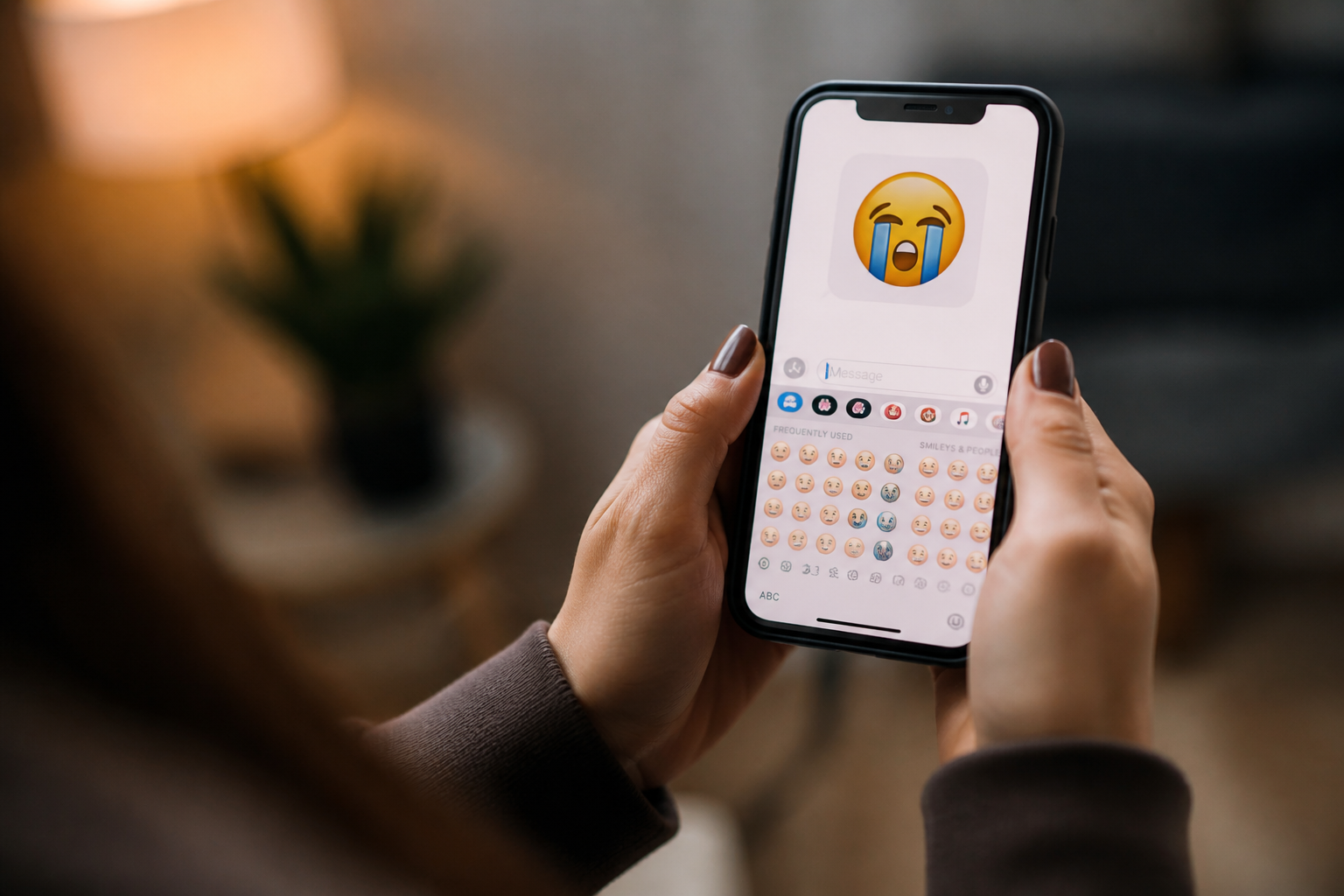 Imagem ilustrativa: O emoji de choro intenso e seu novo significado entre a geração Z