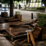 Imagem ilustrativa: Parklet no bairro Lourdes é destruído durante a madrugada em Belo Horizonte