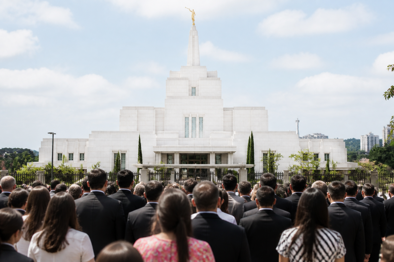 Imagem ilustrativa: Presidente oaks dedica o templo de belo horizonte e reforça a importância espiritual para a região