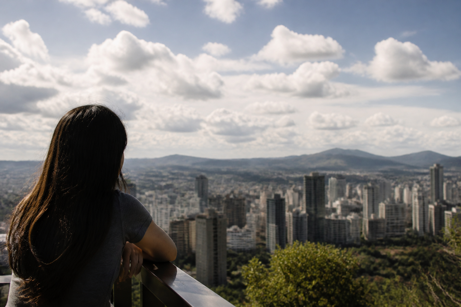 Imagem ilustrativa: Previsão do tempo para Belo Horizonte hoje sol com nuvens e tempo estável