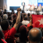 Imagem ilustrativa: Protesto de petistas marca evento com Lula em Belo Horizonte por recursos de campanha