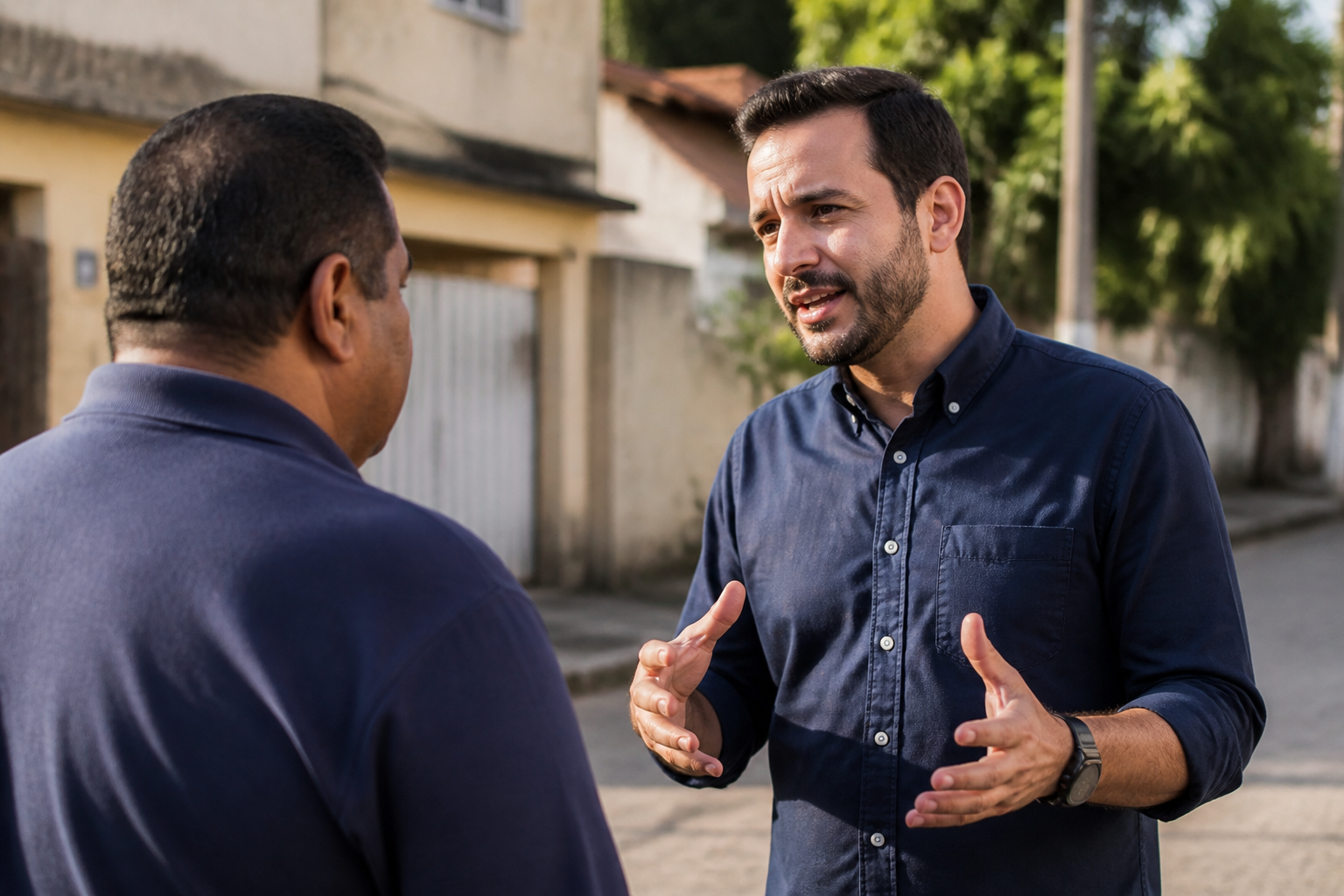 Imagem ilustrativa: Rodrigo Furtado visita bairros de Volta Redonda para ouvir demandas e apresentar propostas