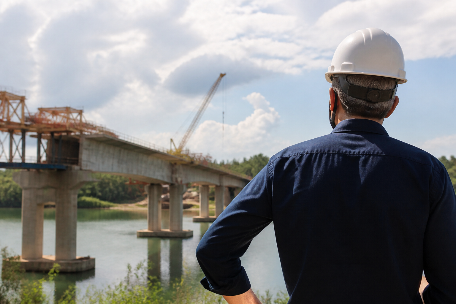 Imagem ilustrativa: Romeu Zema visita obras de ponte no norte de Minas e destaca investimentos em infraestrutura