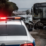 Imagem ilustrativa: Tenente da PM morre em acidente grave entre carro e ônibus na Grande BH