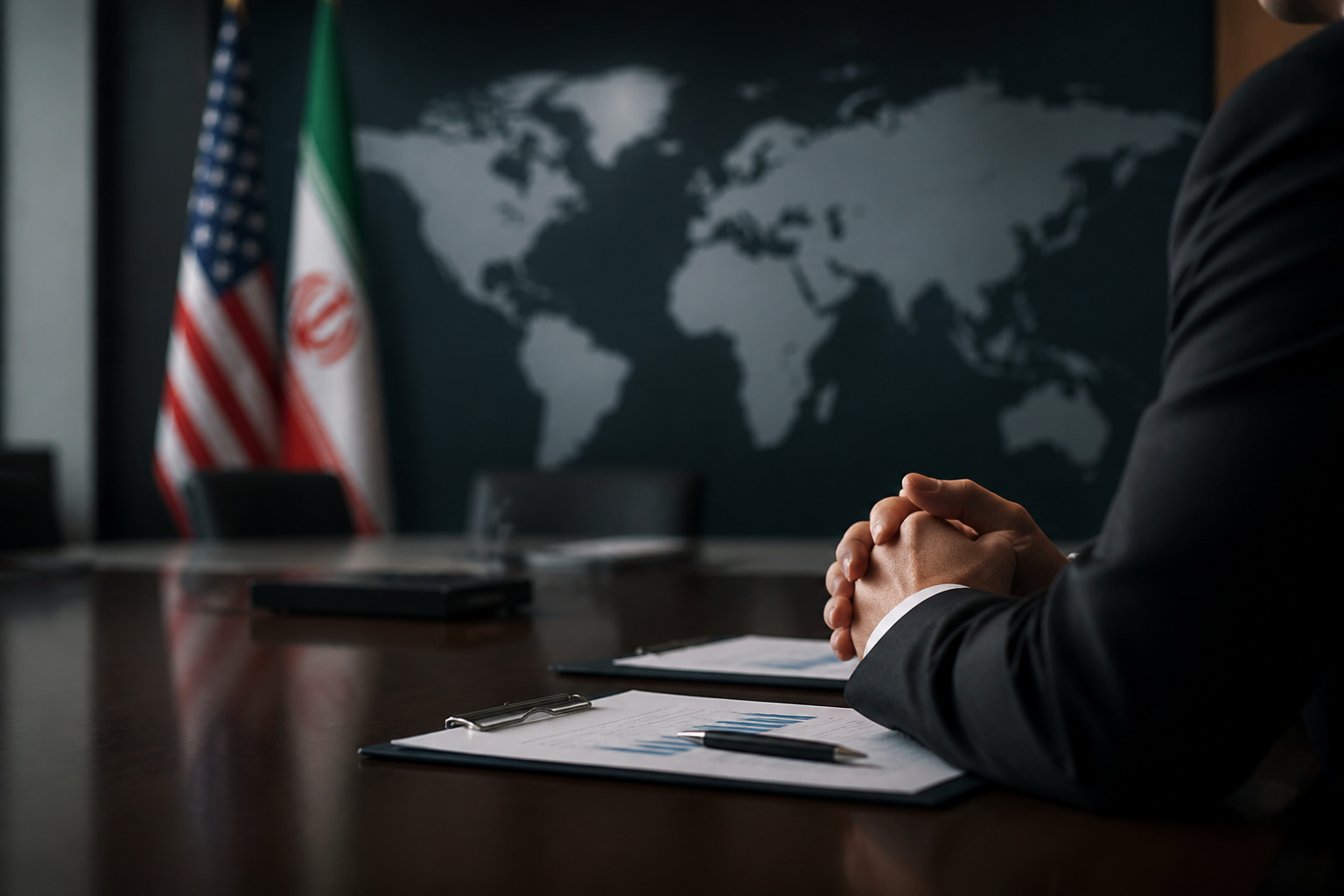 Imagem ilustrativa: Trump anuncia nova ofensiva econômica contra Irã e ameaça países parceiros com sanções rigorosas