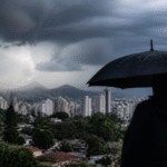 Imagem ilustrativa: Alerta amarelo para chuva forte e ventos intensos em Belo Horizonte e região