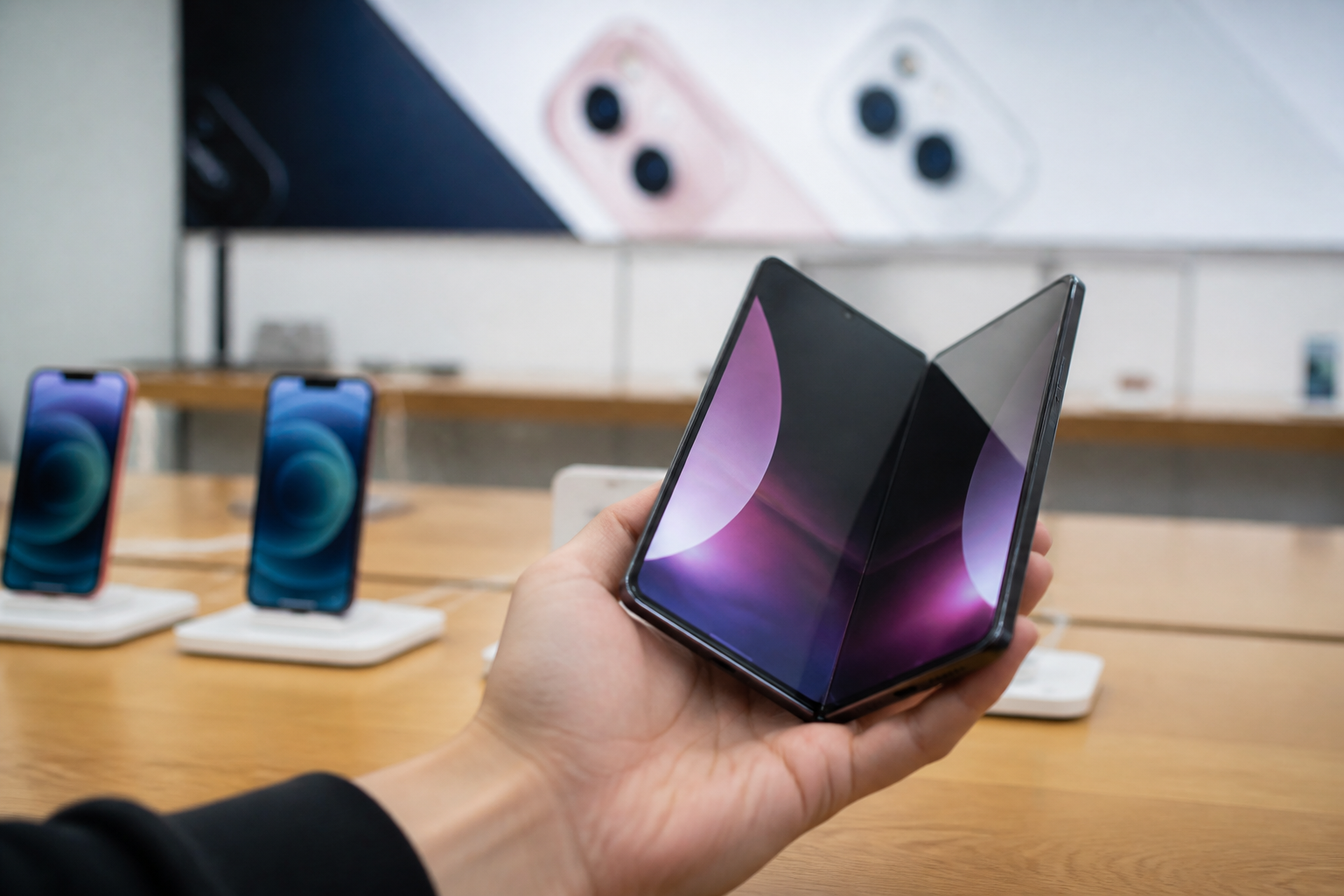 Imagem ilustrativa: Apple lança seu primeiro iPhone dobrável saiba tudo sobre o evento e as novidades