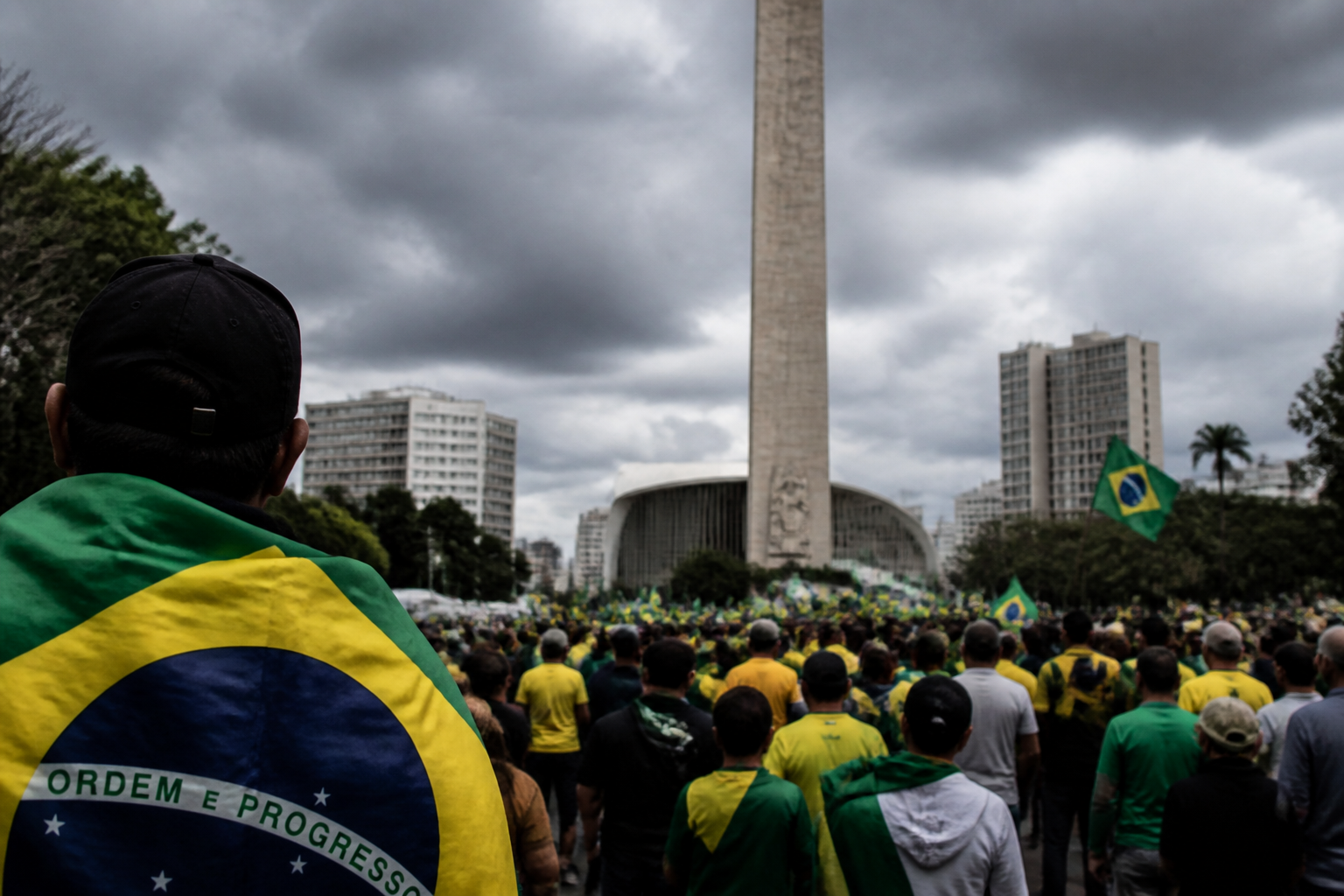 Imagem ilustrativa: Ato Fora Lula em Belo Horizonte acontece em meio a alerta de chuva e ventos fortes
