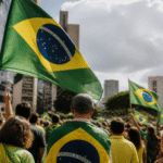 Imagem ilustrativa: Ato fora lula em belo horizonte reúne manifestantes sob alerta meteorológico rigoroso