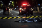 Imagem ilustrativa: Atropelamento fatal durante fuga de criminosos na zona sudoeste do rio de janeiro