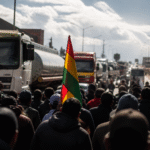 Imagem ilustrativa: Aumento do diesel na Bolívia provoca protestos de apoiadores de Evo Morales