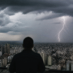 Imagem ilustrativa: Belo Horizonte em alerta para chuvas fortes com raios e ventos neste fim de semana