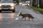 Imagem ilustrativa: Cachorro-do-mato é flagrado atravessando avenida em Belém e alerta para desafios da vida urbana e fauna s