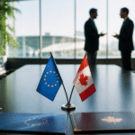 Imagem ilustrativa: Canadá e União Europeia uma parceria estratégica para o futuro