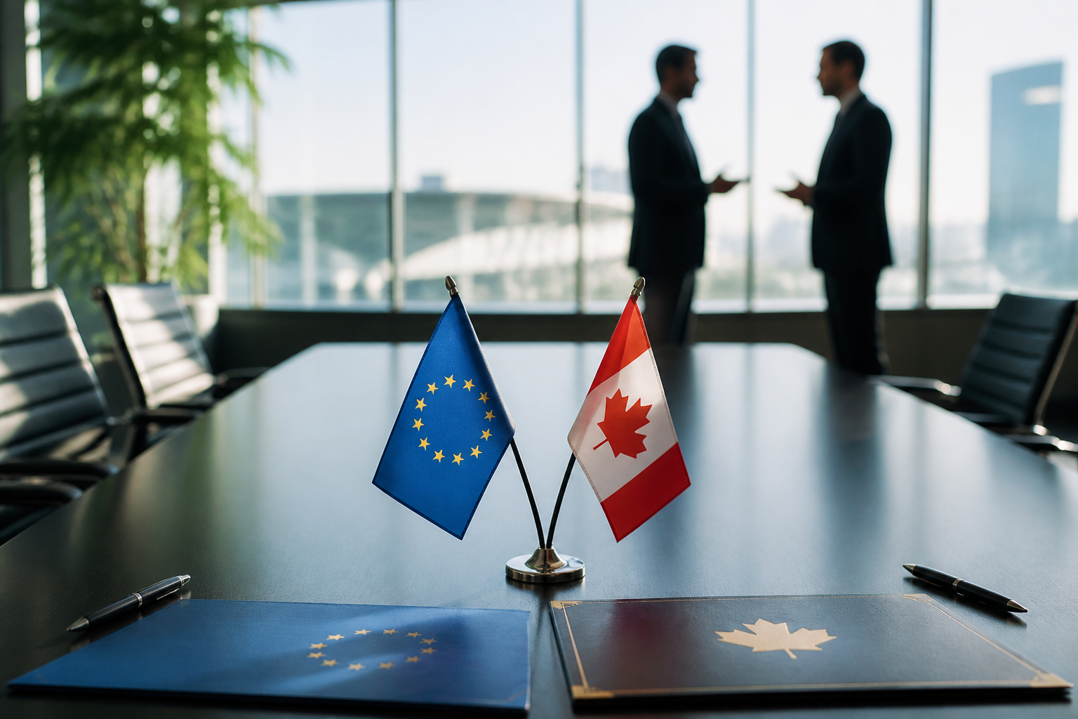 Imagem ilustrativa: Canadá e União Europeia uma parceria estratégica para o futuro