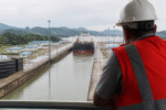Imagem ilustrativa: Canal do Panamá anuncia novas restrições ao trânsito de navios por efeitos do El Niño