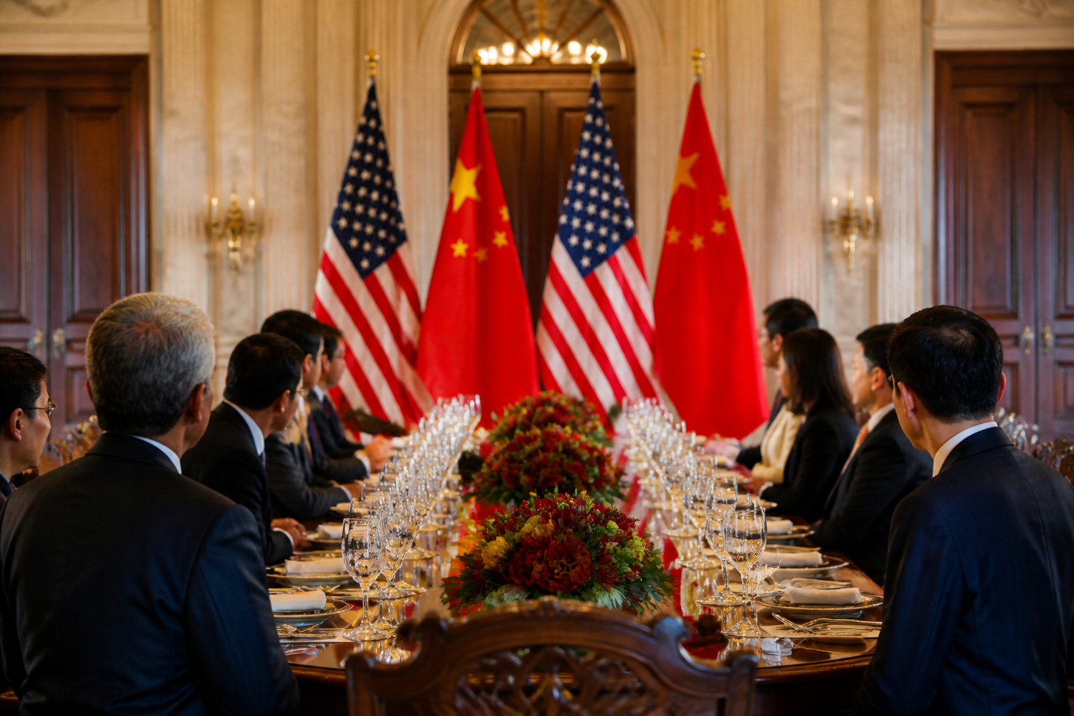 Imagem ilustrativa: CEOs da Nvidia e OpenAI convidados para jantar com Xi Jinping na Casa Branca