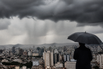 Imagem ilustrativa: Chuva forte vendaval e granizo moradores de bh enfrentam três alertas consecutivos
